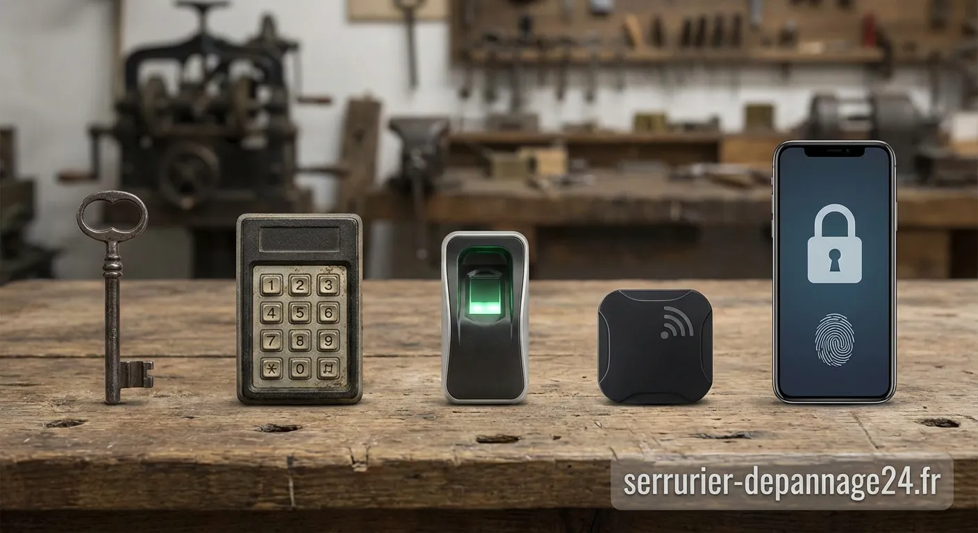 Historique d'ouverture de porte connectée : évolution technologique