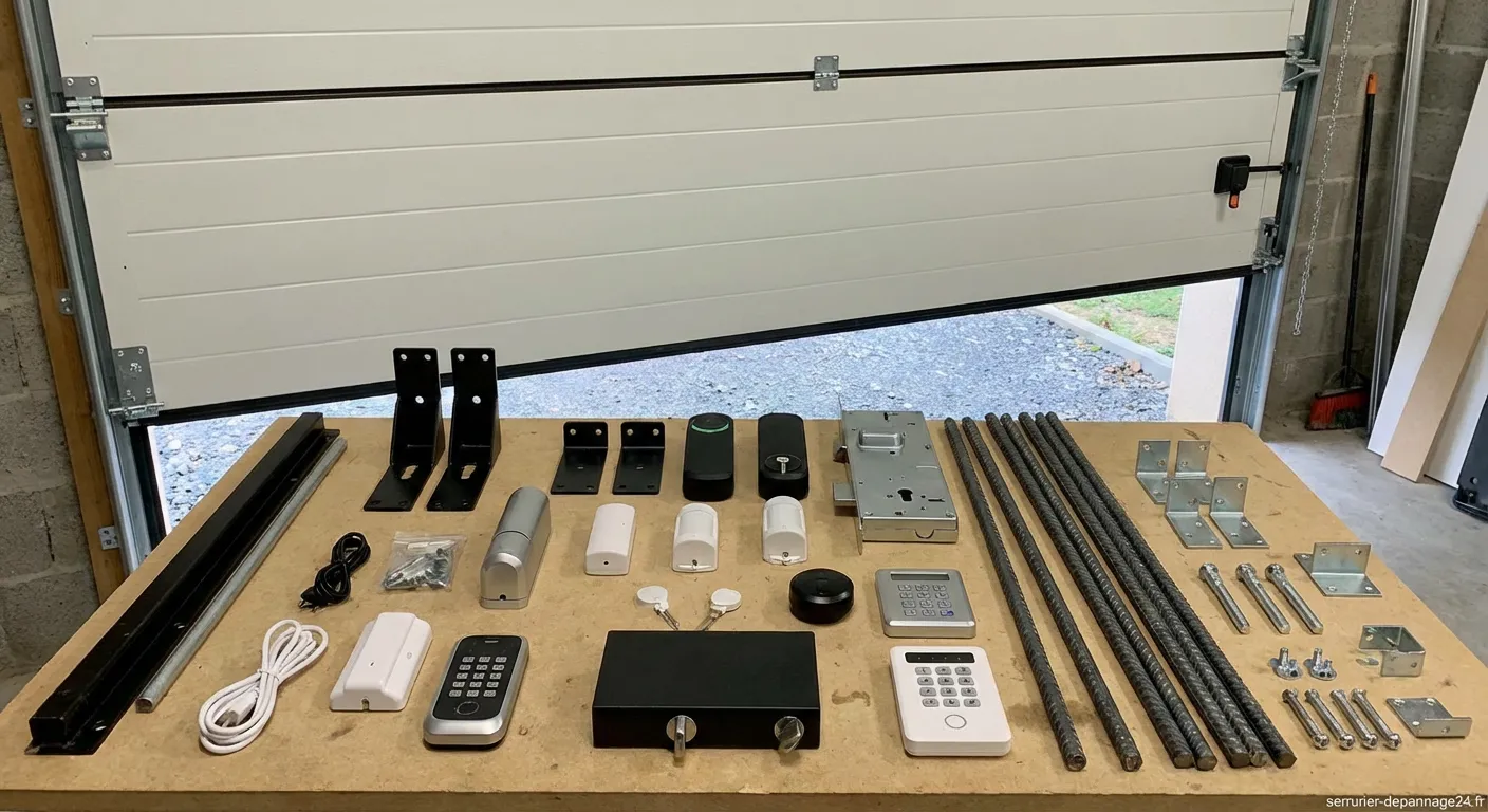 Kit de sécurité pour porte de garage sectionnelle : guide complet