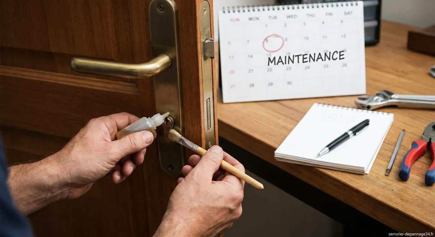 Planifier l'entretien préventif de vos serrures