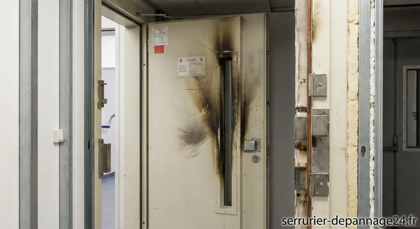 Porte blindée : résistance au feu et normes de sécurité