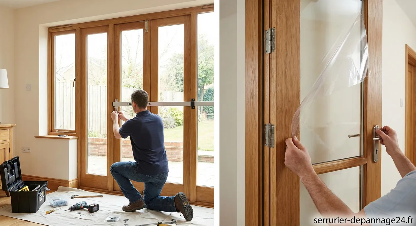 Sécuriser porte-fenêtre : les solutions efficaces