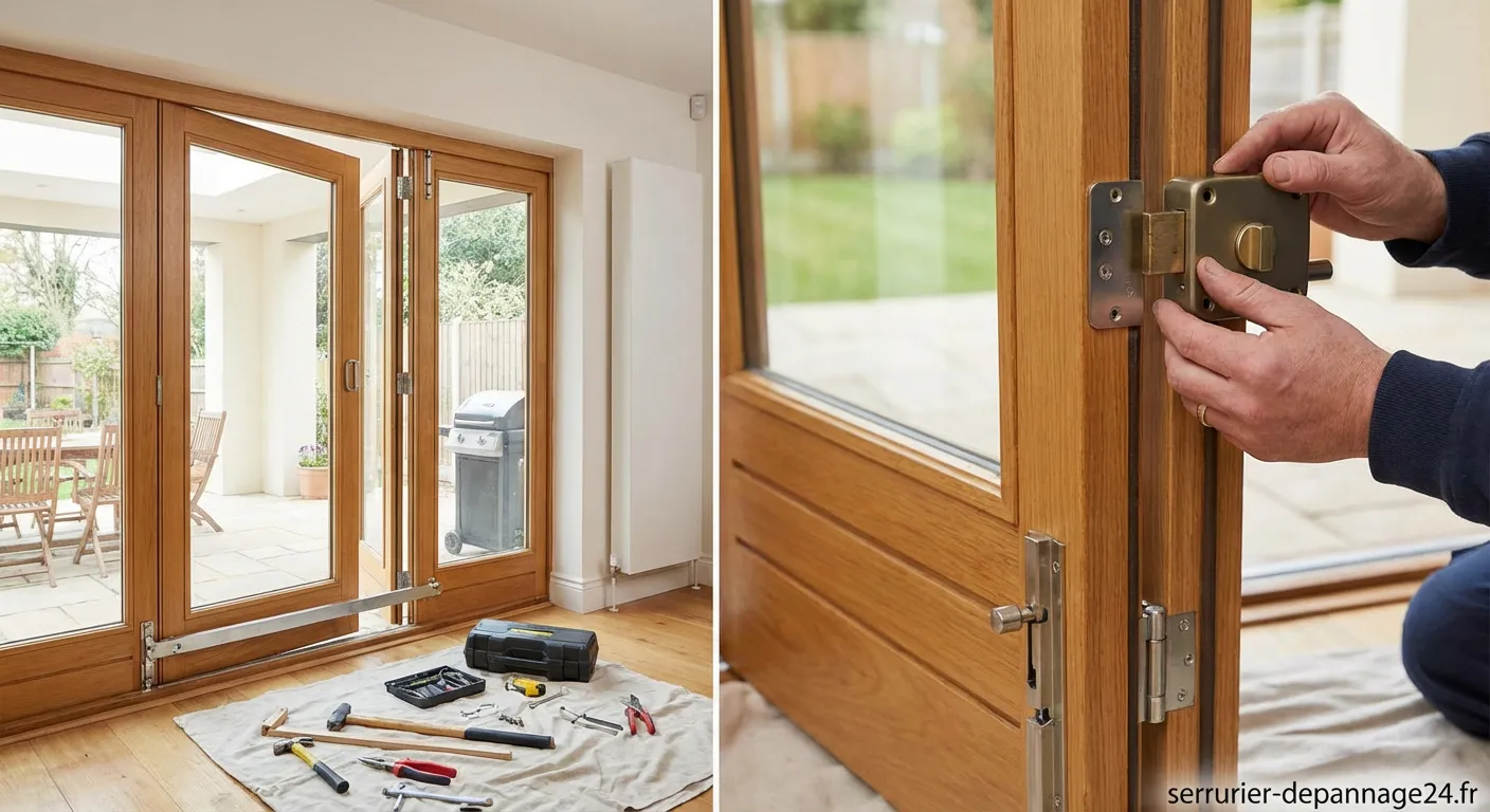 Comment sécuriser une porte pliante efficacement ?