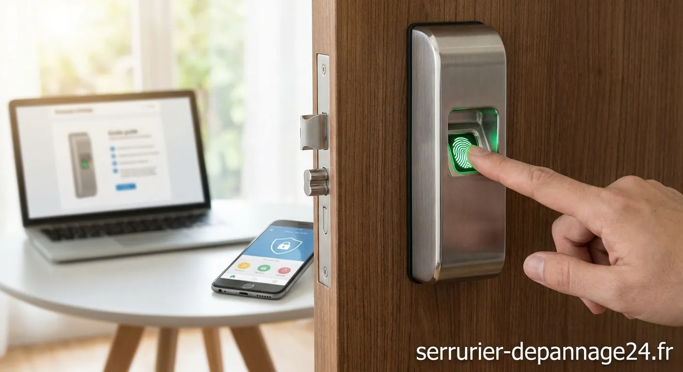 Serrure connectée avec empreinte digitale : le guide complet